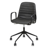 OL Sofia PU Leather Upholstered Boardroom Chair with Arms