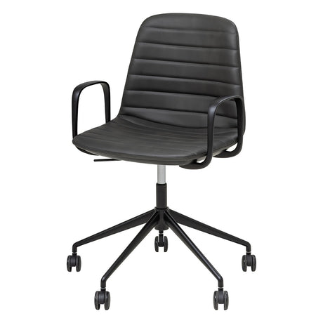 OL Sofia PU Leather Upholstered Boardroom Chair with Tilt and Arms