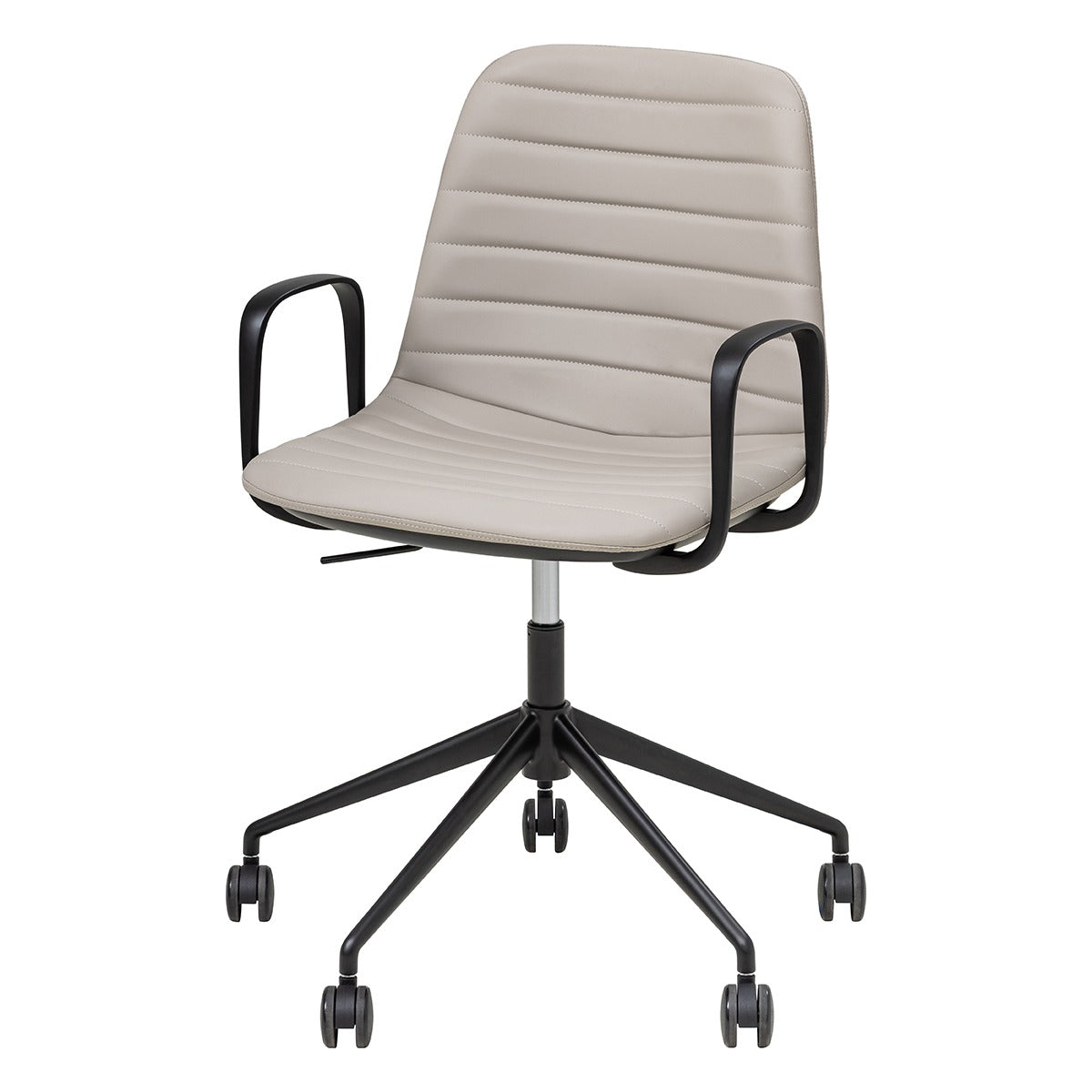 OL Sofia PU Leather Upholstered Boardroom Chair with Arms