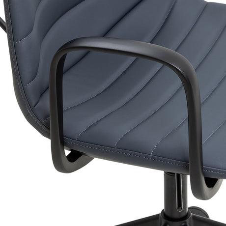 OL Sofia PU Leather Upholstered Boardroom Chair with Tilt and Arms