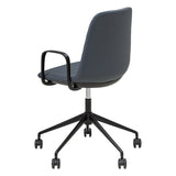 OL Sofia PU Leather Upholstered Boardroom Chair with Arms