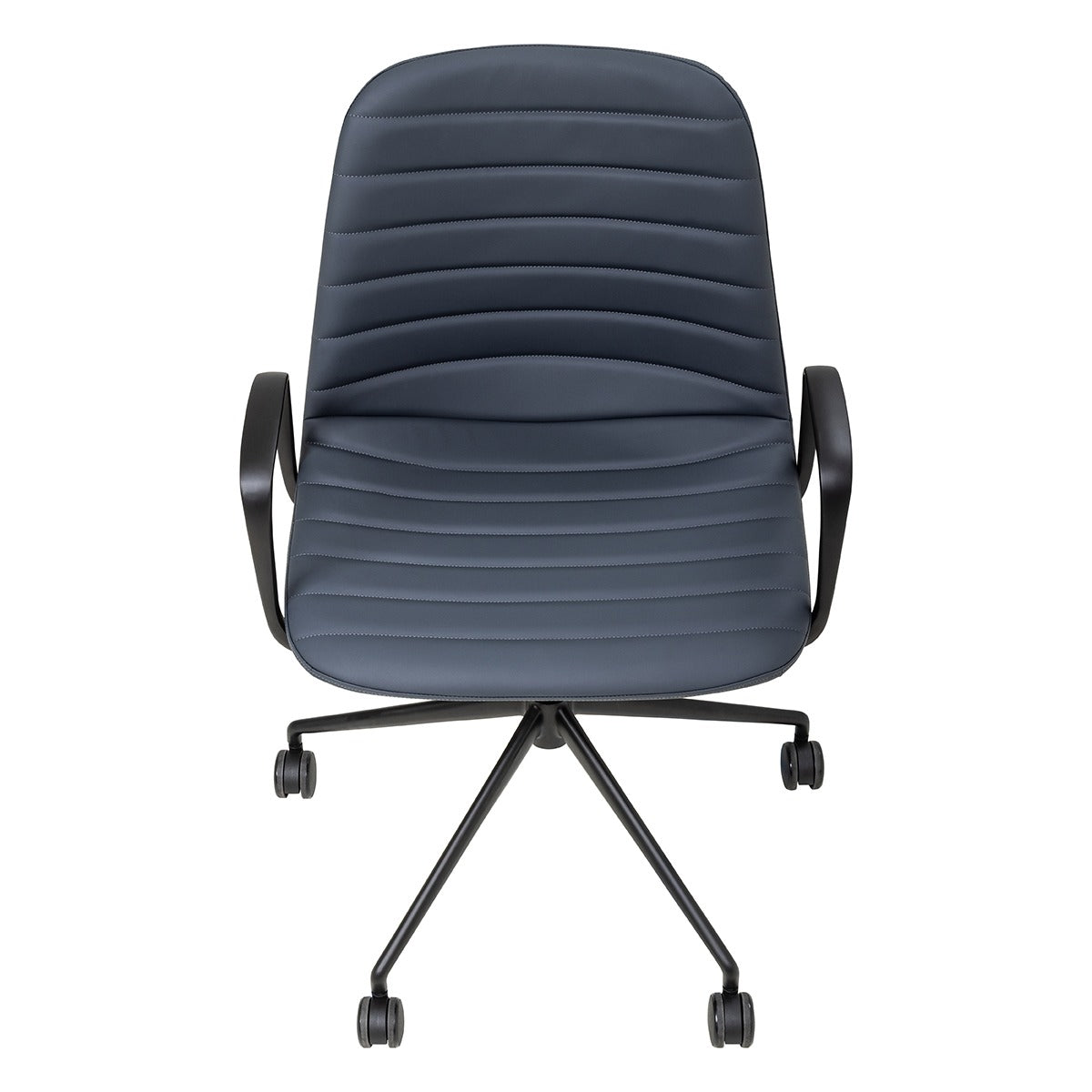 OL Sofia PU Leather Upholstered Boardroom Chair with Arms