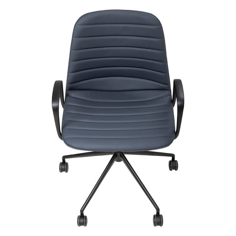 OL Sofia PU Leather Upholstered Boardroom Chair with Tilt and Arm