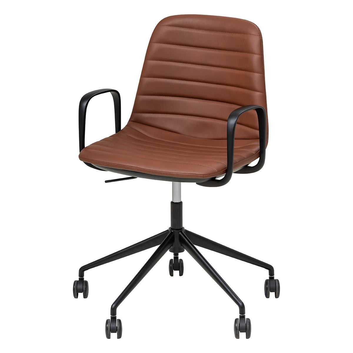 OL Sofia PU Leather Upholstered Boardroom Chair with Arms