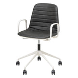OL Sofia PU Leather Upholstered Boardroom Chair with Arms