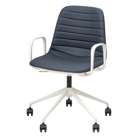 OL Sofia PU Leather Upholstered Boardroom Chair with Tilt and Arms