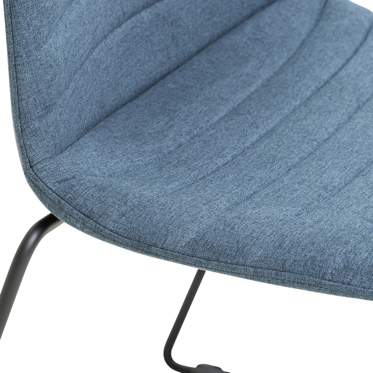 OL Sofia Fabric Upholstered Sled Base Breakout Chair