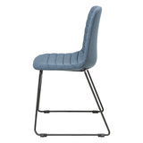OL Sofia Fabric Upholstered Sled Base Breakout Chair