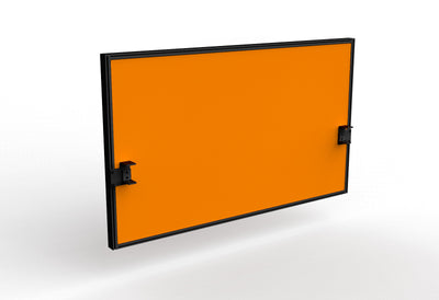 OL Studio50 Deskmount Screens Panel - Breath Fabric with Black Frame - 1200mm Height