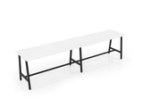 OL Trestle Bar Leaner Table - White Top