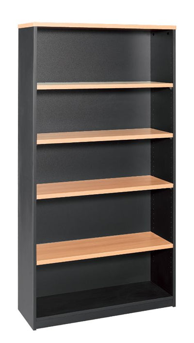 GP OMsystem Commercial Office Open Bookcase 1800mm Height