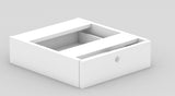 GP OMsystem Commercial Office Fix Desk Pedestal 1 Drawer