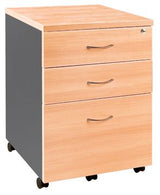 GP OMsystem Commercial Office Mobile Pedestal 2 Drawers & 1 File