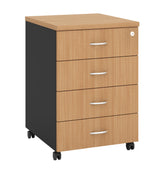 GP OMsystem 4 Drawers Office Mobile Pedestal