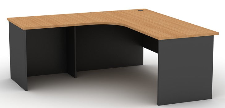 GP OMsystem Commercial Office 2 Piece Radial Workstation