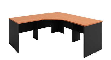 GP OMsystem Commercial Office 3 Piece Corner Workstation