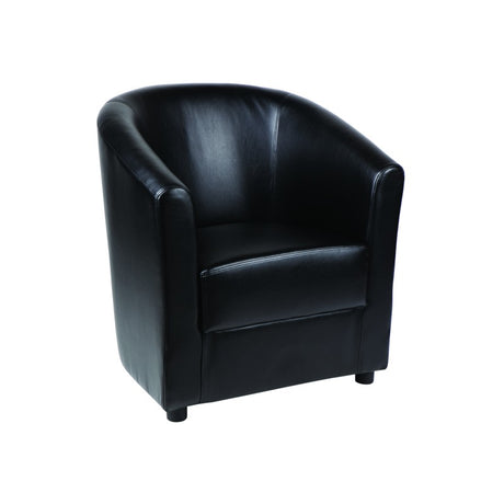 MA Omega Fabric or Vinyl Upholstered 1 Seater Tub Lounge