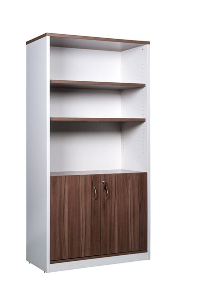 GP Office 2 Door Cabinet with 3 Open Shelves – Casnan