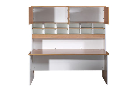 GP Office Desk with Pigeon Hole Hutch 1800mm