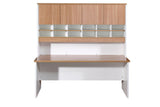 GP Office Desk with Pigeon Hole Hutch 1800mm