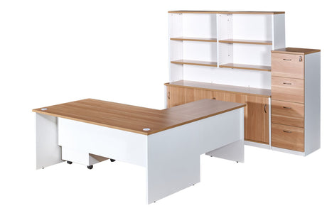 GP Virginia System Radial Corner Workstation