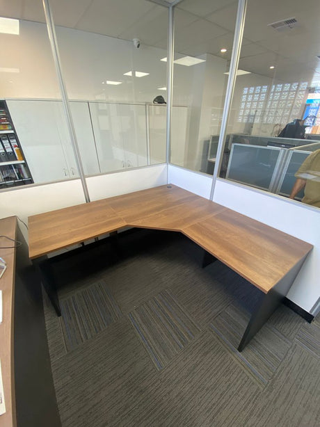 GP Regal System 3 Piece Corner Workstation