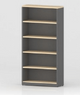 GP OMsystem Commercial Office Open Bookcase 1800mm Height