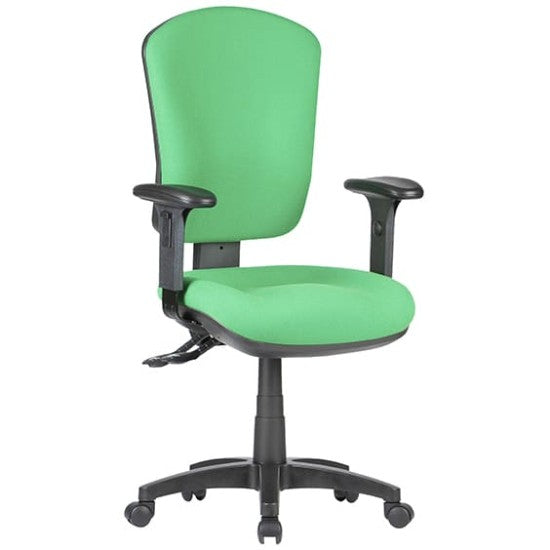 ST Oriel Fabric Upholstered High Back Task Chair with Arms