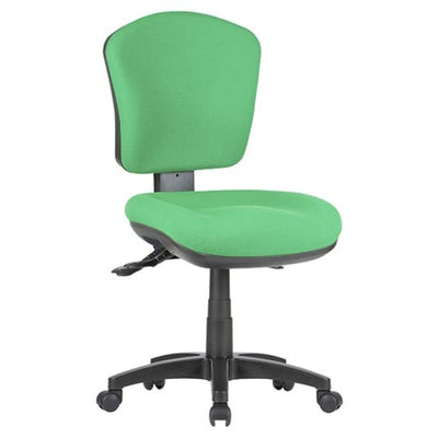 ST Oriel Fabric Upholstered Low Back Task Chair with Seat Slider