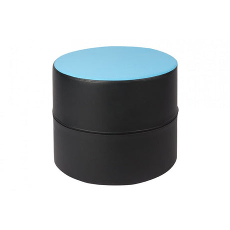 MA Fabric or Vinyl Upholstered Round Ottoman
