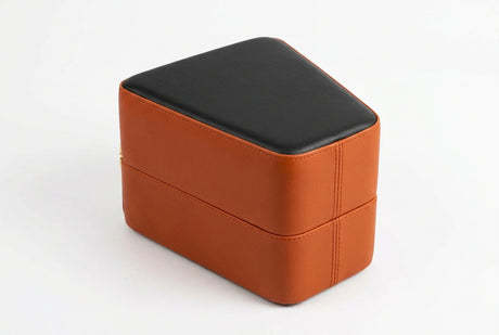 MA Slice Fabric Upholstered Ottoman