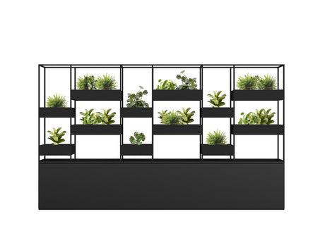 DD Offset Vertical Garden Divider Wall