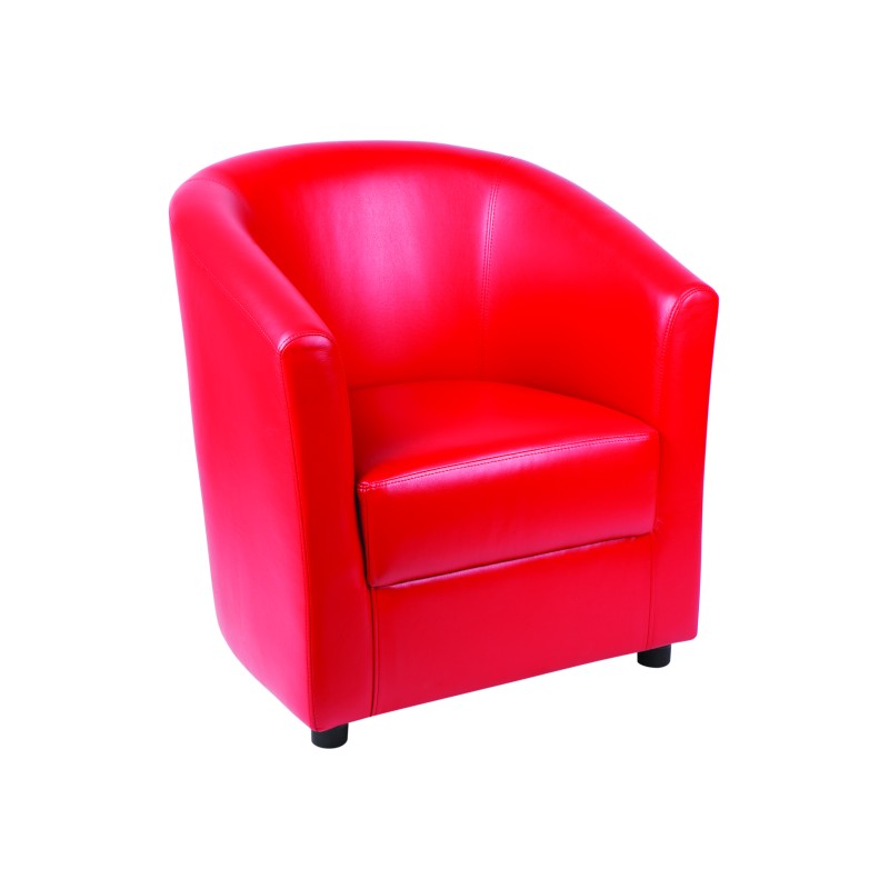 MA Omega Fabric or Vinyl Upholstered 1 Seater Tub Lounge