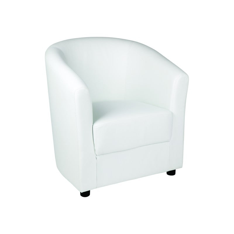 MA Omega Fabric or Vinyl Upholstered 1 Seater Tub Lounge