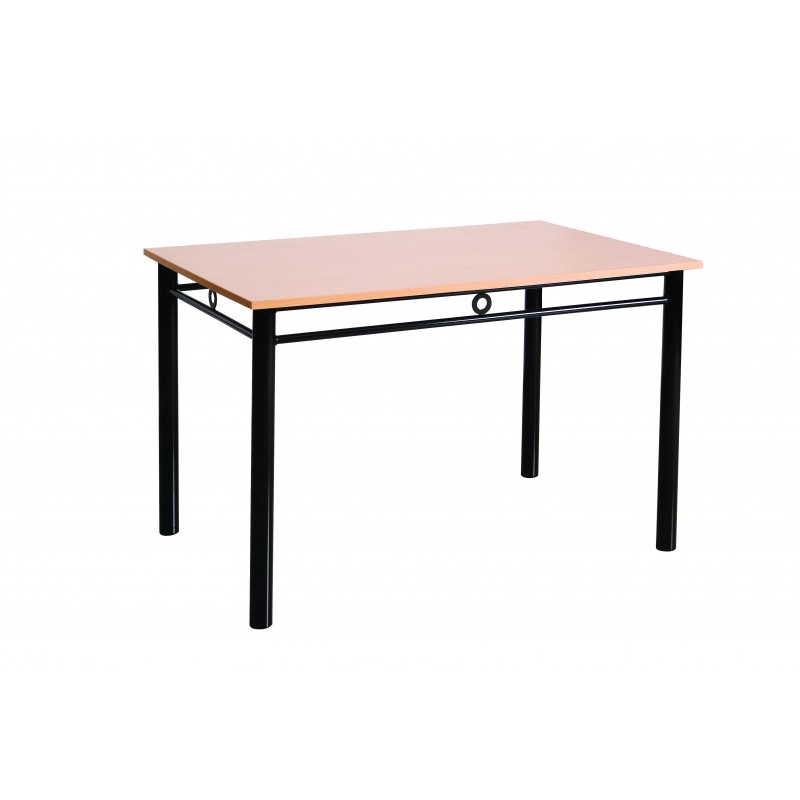 MA Opus Powder Coated Steel Framed 25mm Melamine Top Table