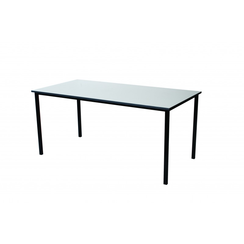 MA Oriana Trapezium Steel Framed Melamine Top Table