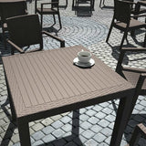 FL Orlando Hospitality Outdoor Square Dining Table