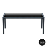 FL Tahiti Hospitality Rectangular Outdoor Dining Table