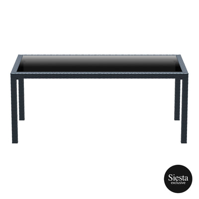 FL Tahiti Hospitality Rectangular Outdoor Dining Table