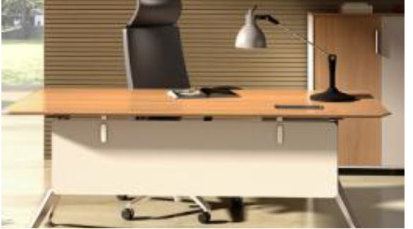 GP Potenza Executive Desk with Cable Access