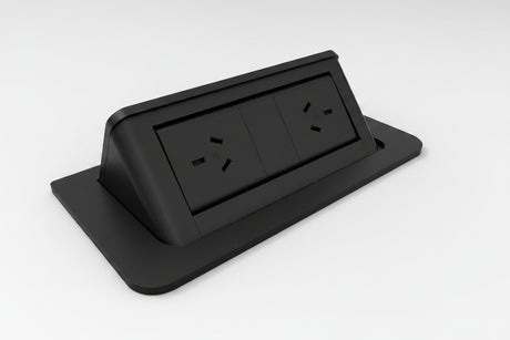 CM Pop Up In Desk 2 GPO Module with 3 Pin Plug