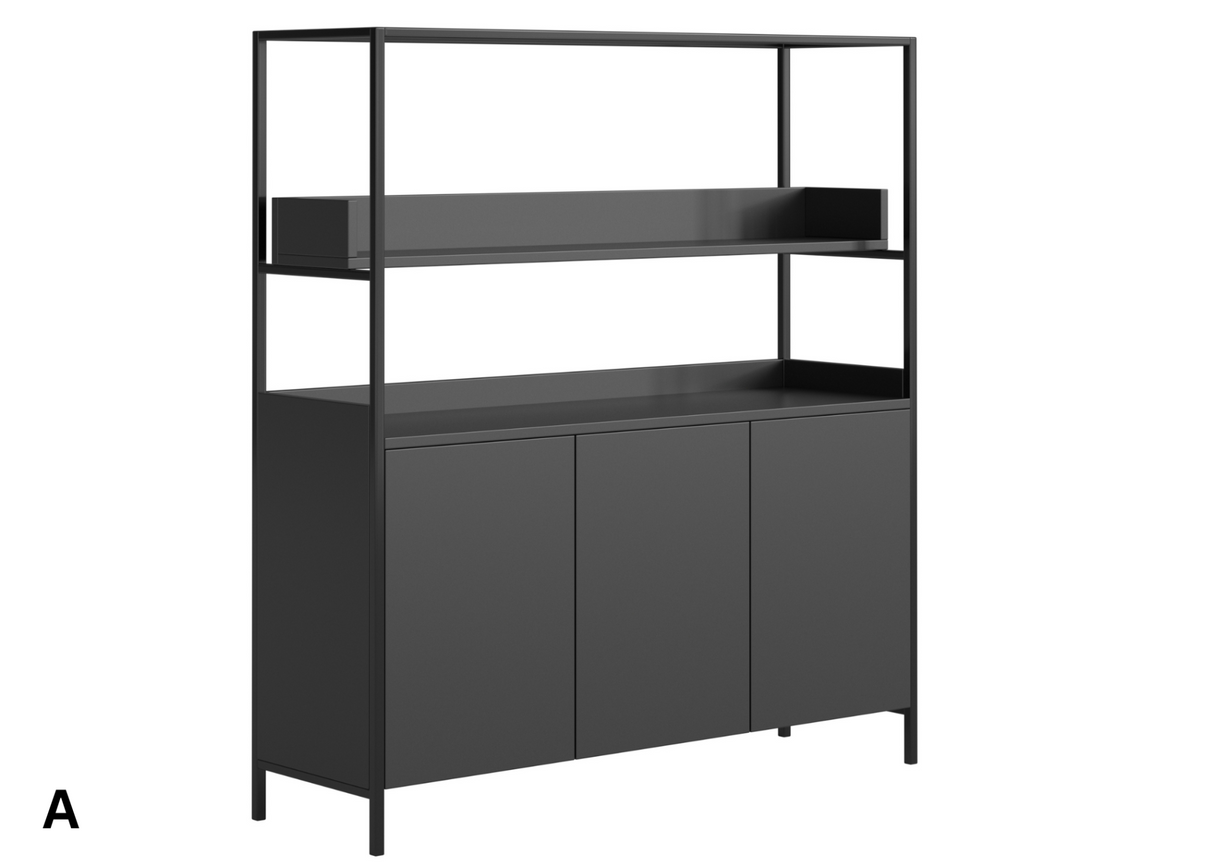 DD Pershin Welded 3 Door Planter Garden Storage