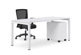 DD Plaza Metal Frame Office Desk