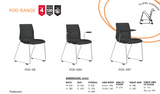 ST Pod Multi Purpose Stackable Hospitality Chair