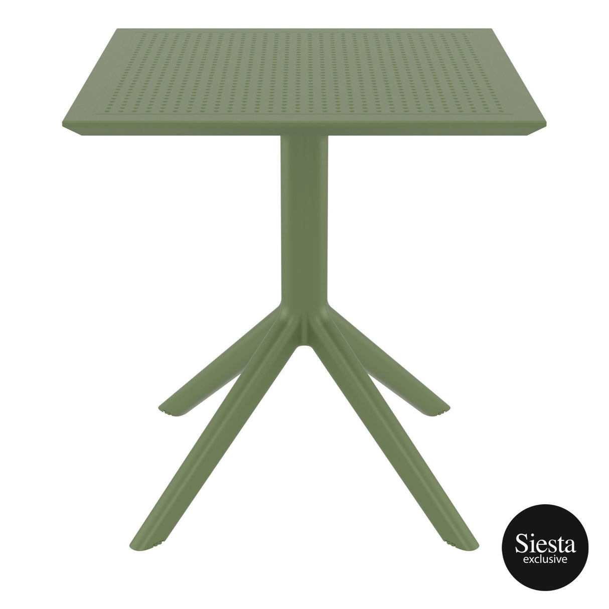 FL Sky Hospitality Square Outdoor Dining Table