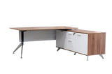 GP Potenza Executive Desk With Return