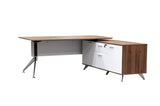 GP Potenza Executive Desk With Return