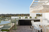 EZ Primavera Aluminium Hospitality Outdoor Stackable High Chair