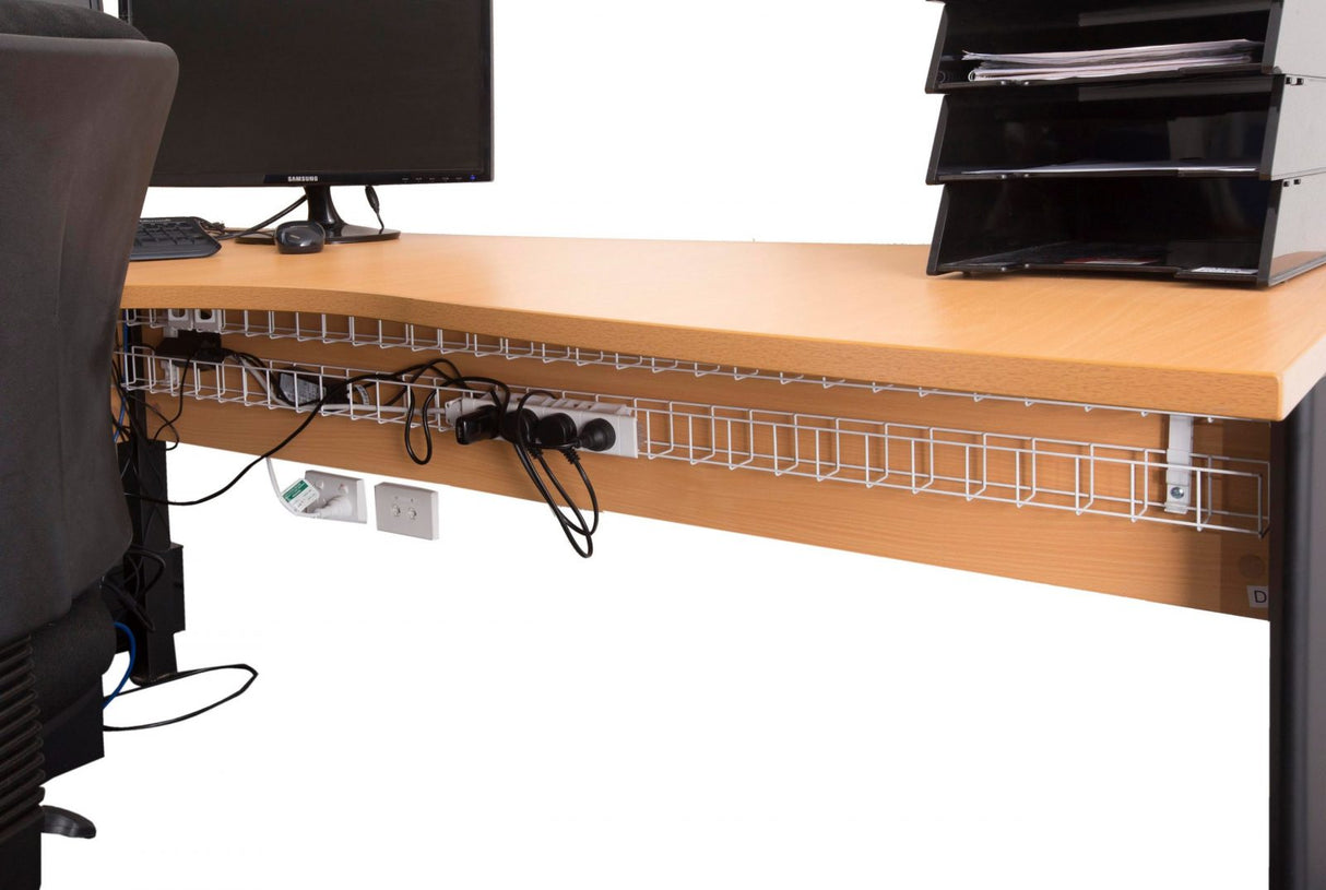 Single Tier Cable Management Kit with Interconnecting Lead