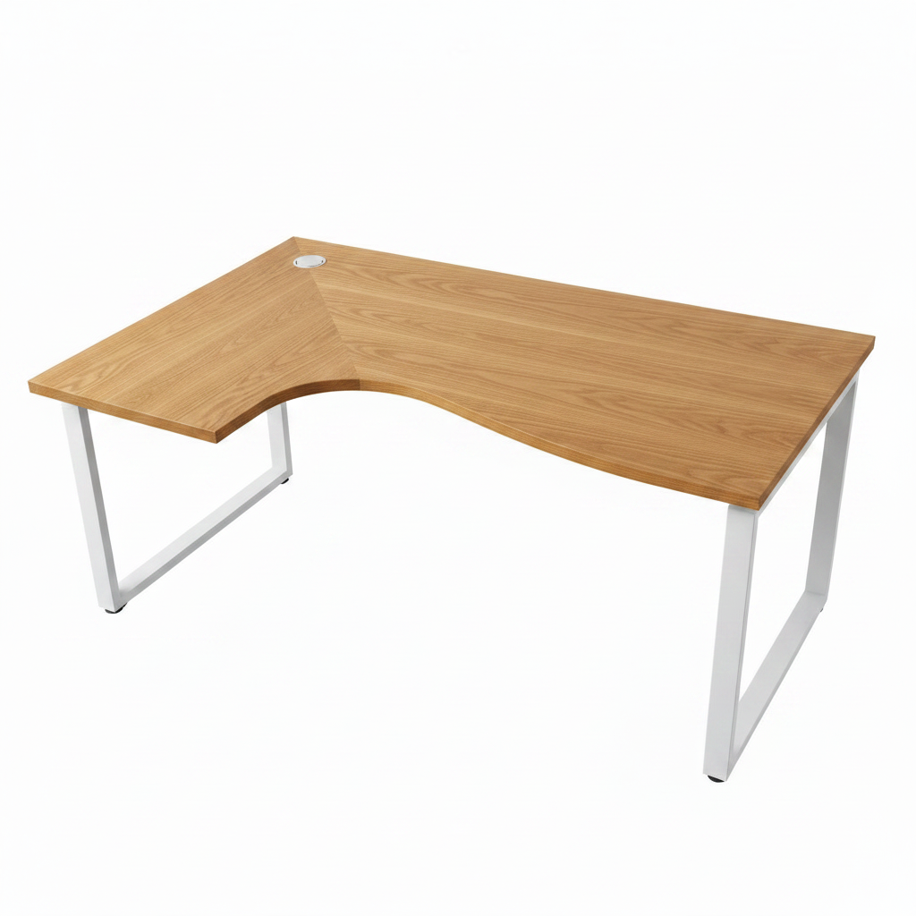 DD CC Plus CLDQ Q Shaped Top System Desk
